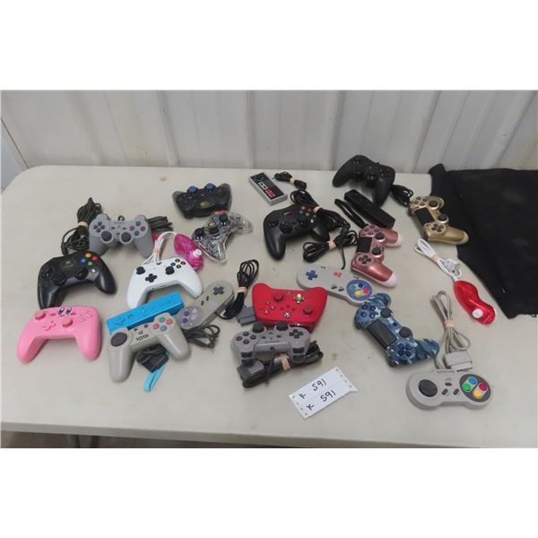 Misc. Game Controllers for Various Systems (Untested)