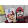 Image 2 : Man Cave Bottle Opener, Metal Rio Bravo Sign, Hot Wheels, Sealer 