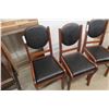 Image 3 : 4 Matching Dining Room Chairs 