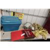 Image 1 : Organizer of Screws and Nails, Rope, Halogen Light, Storage