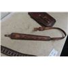 Image 2 : Leather Saddle Bags, Gun Sling, Ammo Belt, Brass Saddle Strap 
