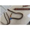 Image 3 : Leather Saddle Bags, Gun Sling, Ammo Belt, Brass Saddle Strap 