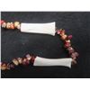 Image 2 : Native American Style Hairpipe Bone and Indian Corn Necklace, Approx. 14" Long. 