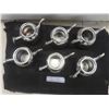 Image 2 : Lot of 6 New Old Stock Stainless Steel Teapots (Unsure if Originals Had Lids)