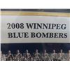 Image 2 : Professionally Framed Winnipeg Blue Bombers Team Photo, 2008, 16" x 18"