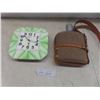Image 1 : Canteen and Wind-up Clock (no Key)