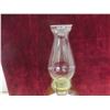 Image 8 : Two Oil Lamps With Chimneys 19" High