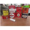Image 1 : 8 Vintage Tobacco Tins Including Model, Old Virginia, Troost, Hickory, and More