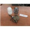 Image 1 : 2 Cpr Insulators and At&sf Railway Lock