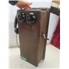 Image 8 : Vintage Northern Electric Wooden Telephone (complete)