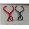 Image 2 : 2 Vintage Ice Tongs (redrose Arctic Ice)
