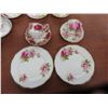Image 2 : 24-pcs Royal Albert China American Beauty, Old Country Roses, Coronet, and Rosemary Patterns +