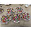 Image 6 : 18-pcs of China With Creamer, Sugar Bowl, Cups, Saucers, Side Plates, Gold Trim 6 Piece Tea Set +