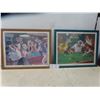Image 1 : Two Game Room Pictures, Largest 17" X 21"