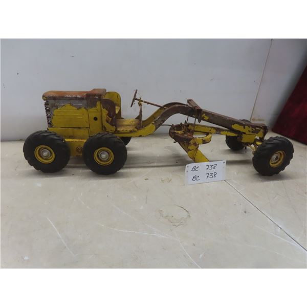 Vintage 1950s Doepke Model Adams Road Grader, Pressed Steel