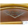 Image 2 : “the Classic Cars of the Fifties” Wooden Display Shelf, 21" X 17 1/2" X 5", Bottom Shelf Missing