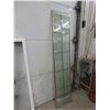 Image 15 : Colonial Coat/Hat Tree, Fluorescent Light Frame (2x4 Ft), Bamboo Poles, and Beveled Glass Window +
