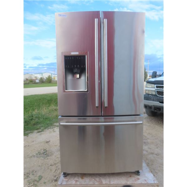 Electrolux French Door Refrigerator, 69" X 32" X 36", With Bottom Freezer