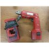 Image 2 : Milwaukee Cordless 7.2v Drill w/ Batt/Charger, Scroll Saw, Printer Press, Pwr Guild Saw (no Cord)+
