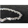 Image 2 : Sterling Silver Bracelet, 7 1/2" Length, 6 Grams