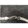 Image 2 : Sterling Silver Bracelet, 7 1/4" Length, 6.8 Grams