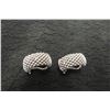 Image 2 : Sterling Silver Earrings, 8.1 Grams