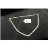 Image 2 : Sterling Silver Necklace, 20" Length, 12.5 Grams