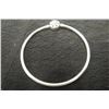 Image 2 : Sterling Silver Bangle Bracelet, 10.9 Grams