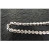 Image 3 : Sterling Silver and Diamond Bracelet, 7" Length, 10 Grams