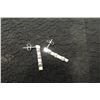 Image 2 : Sterling Silver Earrings, 2.6 Grams
