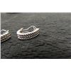 Image 2 : Sterling Silver Earrings, 8 Grams