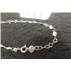 Image 2 : Sterling Silver Bracelet, 7 1/2" Length, 1.8 Grams