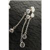 Image 2 : Sterling Silver and Cubic Zirconia Earrings, 3.4 Grams