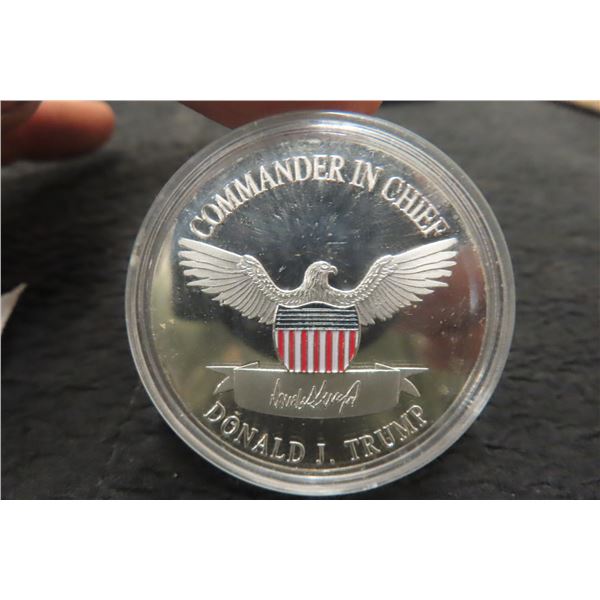 U.S. President Donald Trump 2020 Keep America Great Silver Coin