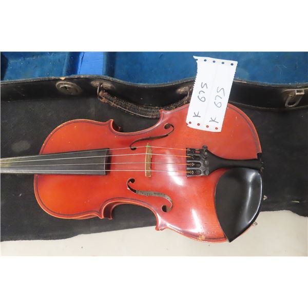 Violin with Bow and Case