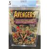 Image 2 : The Avengers #12 Graded CGC 2.5 Mole Man & Red Ghost Appearance | 