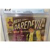 Image 2 : Dare Devil #15 Graded CGC 2.5 ''Death'' of the Ox | Off White to White 
