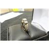 Image 4 : 10k Gold&Diamond Size 7 Ring 3.8grams 