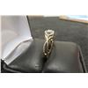 Image 2 : 10k Gold & Diamond Ring Size 9, 2.4grams 