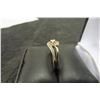 Image 3 : 10k Gold & Diamond Ring Size 7 1/2 , 2.1grams 