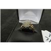 Image 1 : 14k Gold&Diamond Ring Size 8 , 6.2grams 