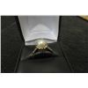 Image 1 : 10k Gold, Diamond & Pearl Size 7 Ring 3.5grams
