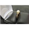 Image 2 : 10k Gold, Diamond & Pearl Size 6 Ring 2grams 