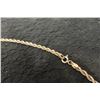 Image 2 : 10kt Gold Rope Style Necklace 24'' , 3.9grams 