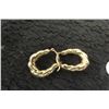 Image 1 : 10k Gold & C.Z. Earrings 1.4grams