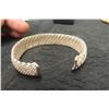 Image 3 : Sterling Silver Cuff Bracelet 16.4grams 