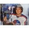 Image 2 : Framed Dale Hawerchuk Winnipeg Jets Photo