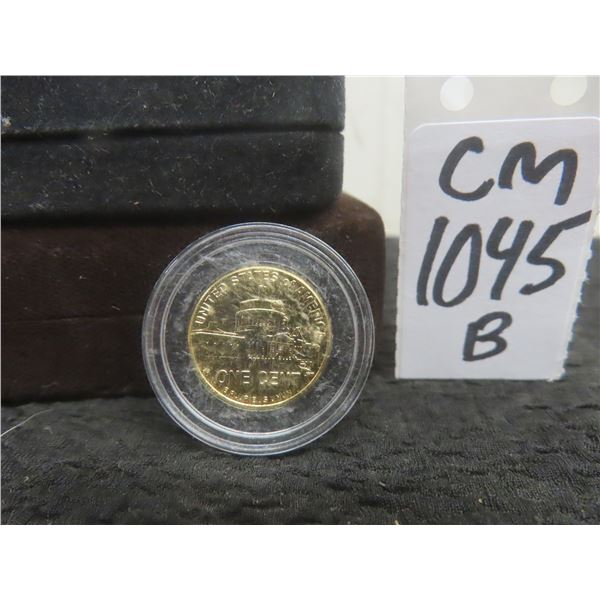 Gold-Plated U.S. Penny