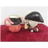 Image 2 : Two Royal Doulton Mugs: Falstaff and George Washington, Approx. 7 1/2" Tall.