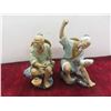 Image 8 : Set of Six China Mudman Figurines.